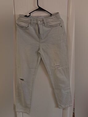 Flying Monkey Light Blue Distressed Women's Jeans